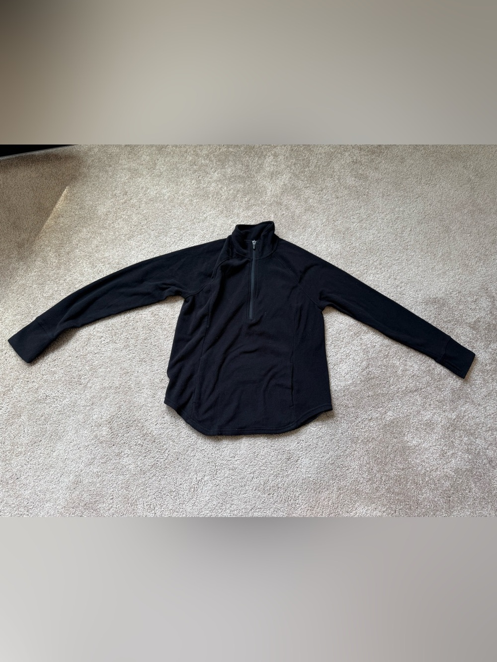 Old Navy | Active | Black Fleece 1/4 Zip Pullover Sweatshirt | Size Small